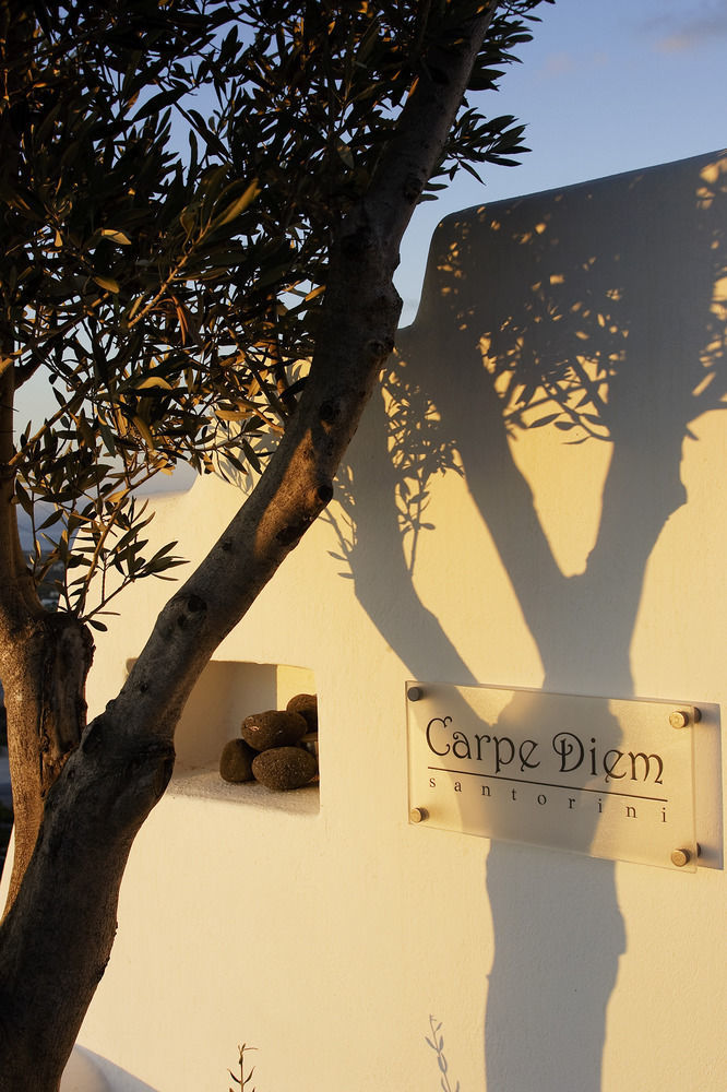 Carpe Diem Santorini Pýrgos Exterior foto